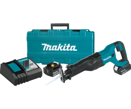 Makita XRJ04T 18V LXT Reciprocating Saw Kit (5.0 Ah)