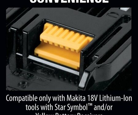 18V LXT Lithium-Ion 6.0 Ah Battery Convenience