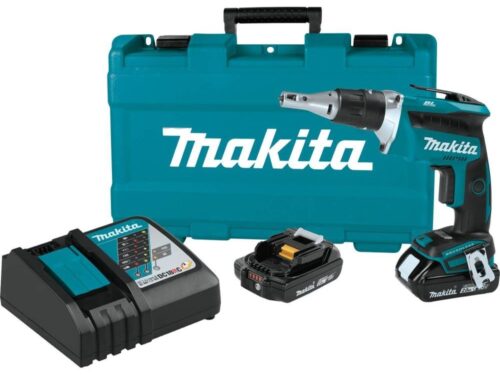 Makita XSF03R 18V LXT Compact Brushless Drywall Screwdriver Kit (2.0 Ah)