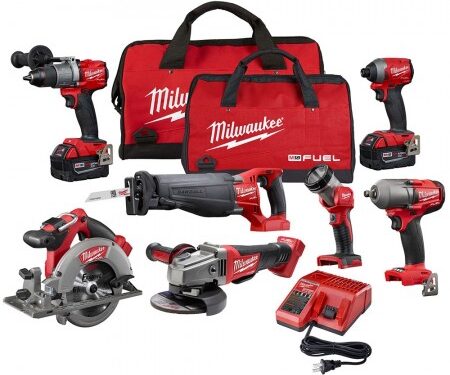 Milwaukee 2997-27 M18 FUEL 7-Tool Combo Kit