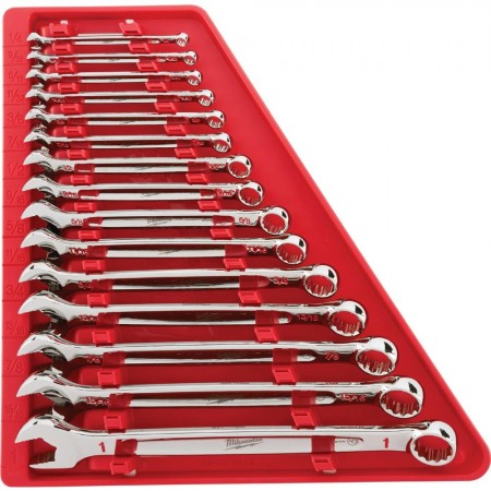 15-Piece SAE Combination Wrench Set