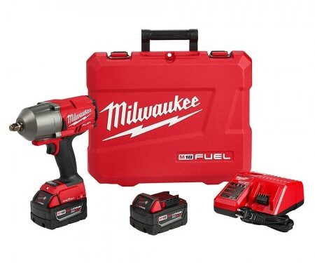 M18 FUEL w/ONE-KEY High Torque 1/2" Impact Wrench Kit with Friction Ring