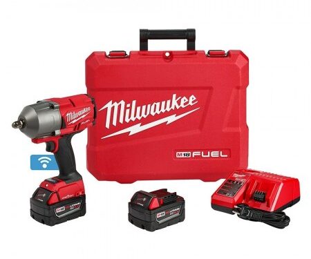 Milwaukee 2862-22 M18 FUEL w/ONE-KEY High Torque 1/2" Impact Wrench Kit with Pin Detent