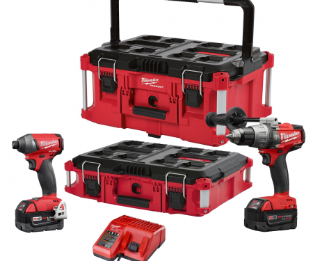 Milwaukee PACKOUT Impact and Drill Bundle Kit