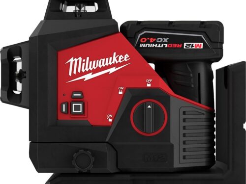 Milwaukee 3632-21 M12™ Green 360° 3-Plane Laser Kit